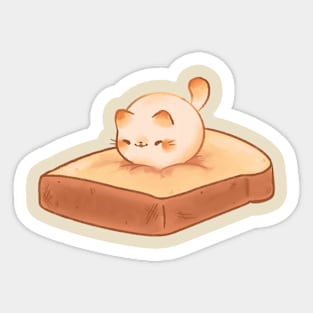 Marshmallow Toast Sticker